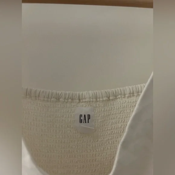 GAP CREAM LINEN DRESS - Picture 4 of 5